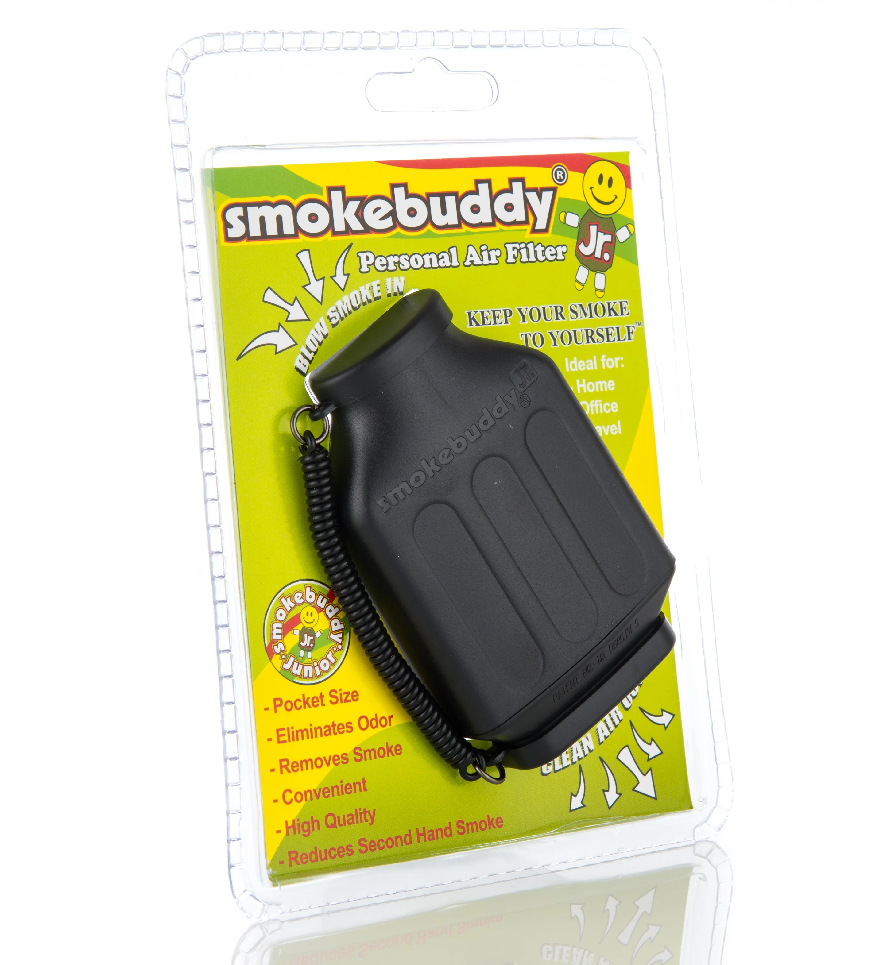 Black Smokebuddy Junior Personal Air Filter - Image 5