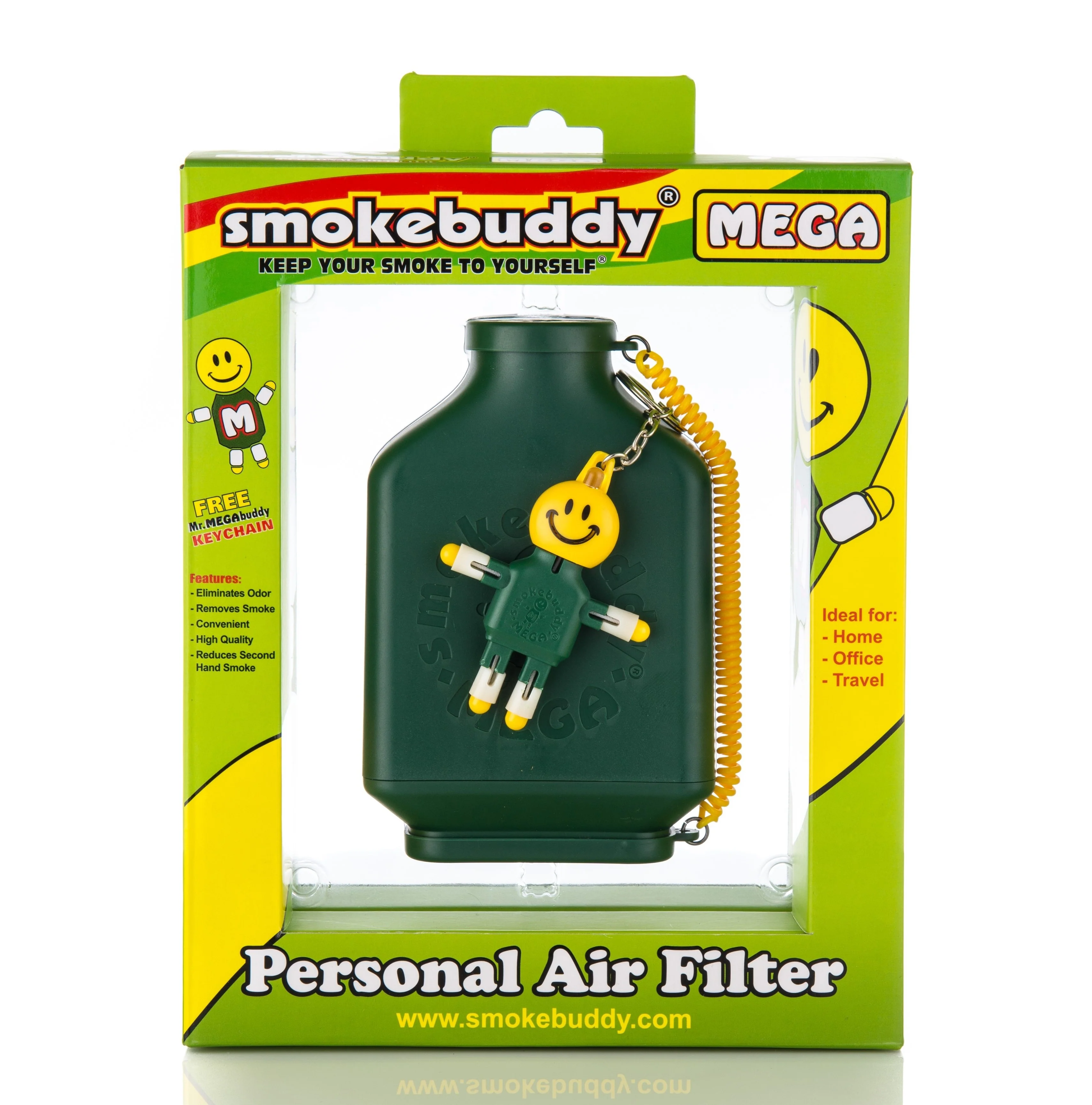 Green Smokebuddy MEGA Personal Air Filter - Image 3