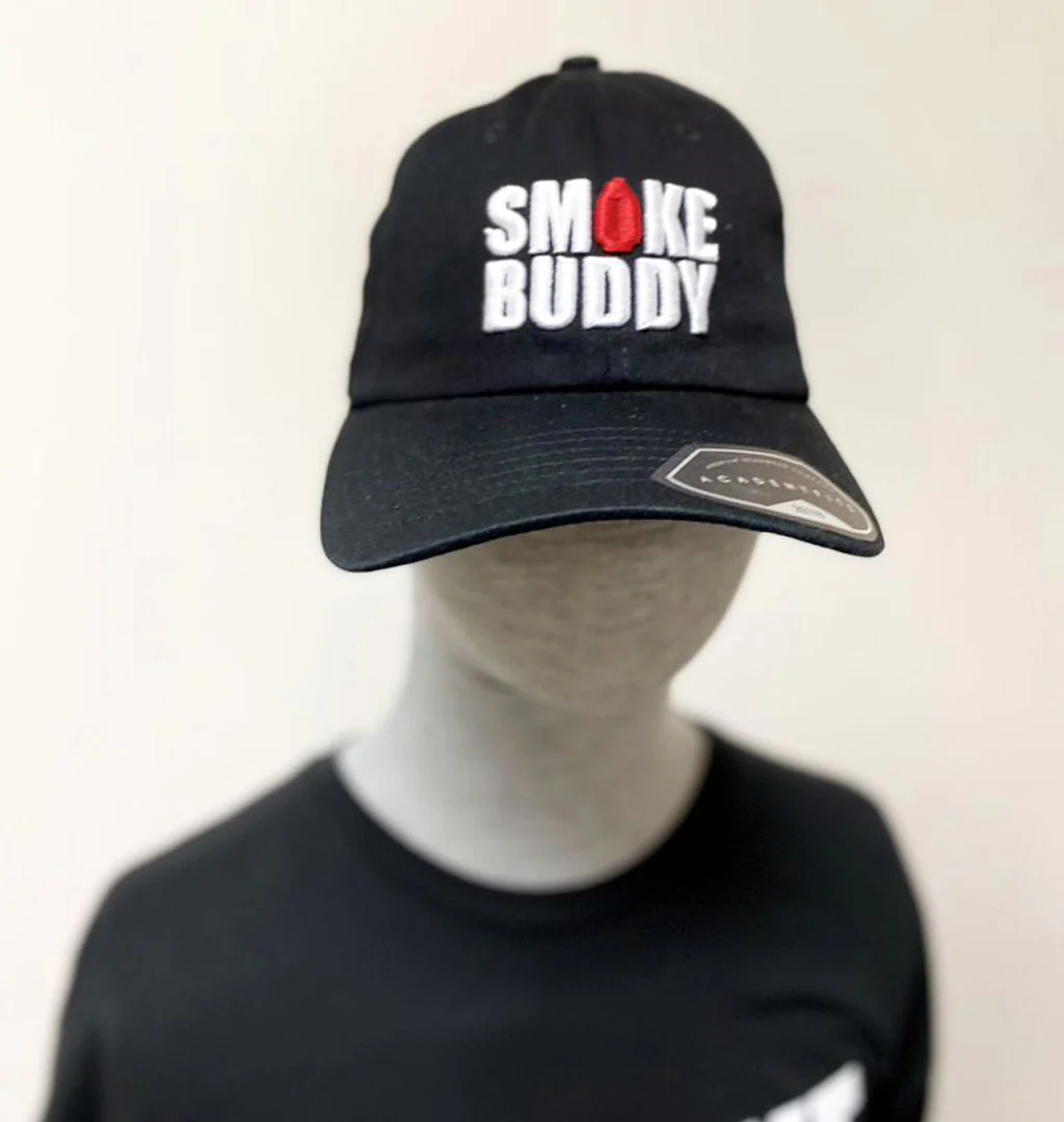 Smokebuddy Black Golf Hat - Image 4