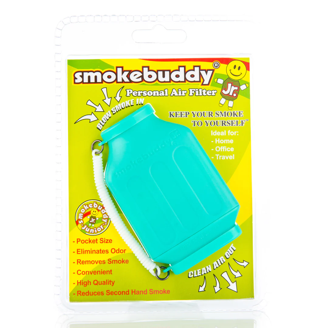 Teal Smokebuddy Junior Personal Air Filter - Image 4