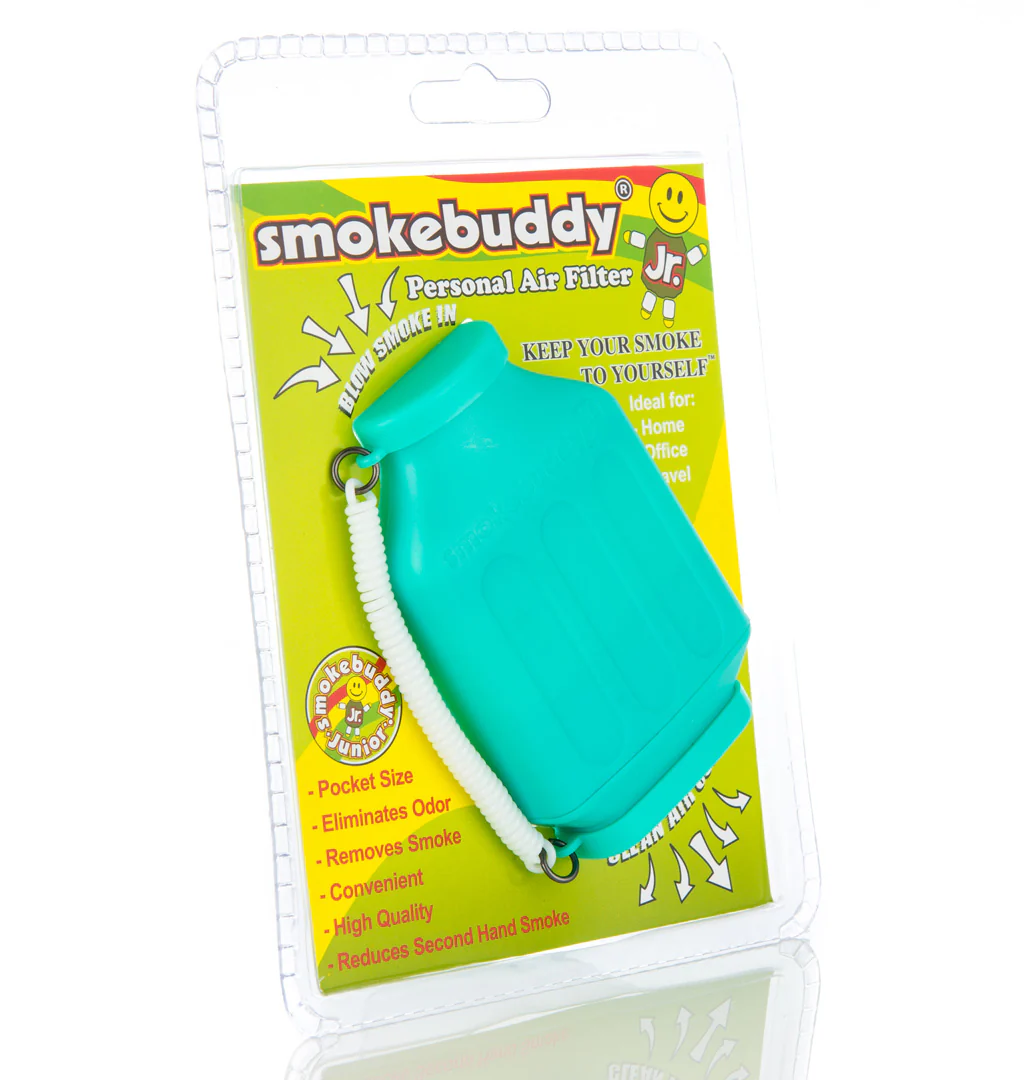 Teal Smokebuddy Junior Personal Air Filter - Image 5