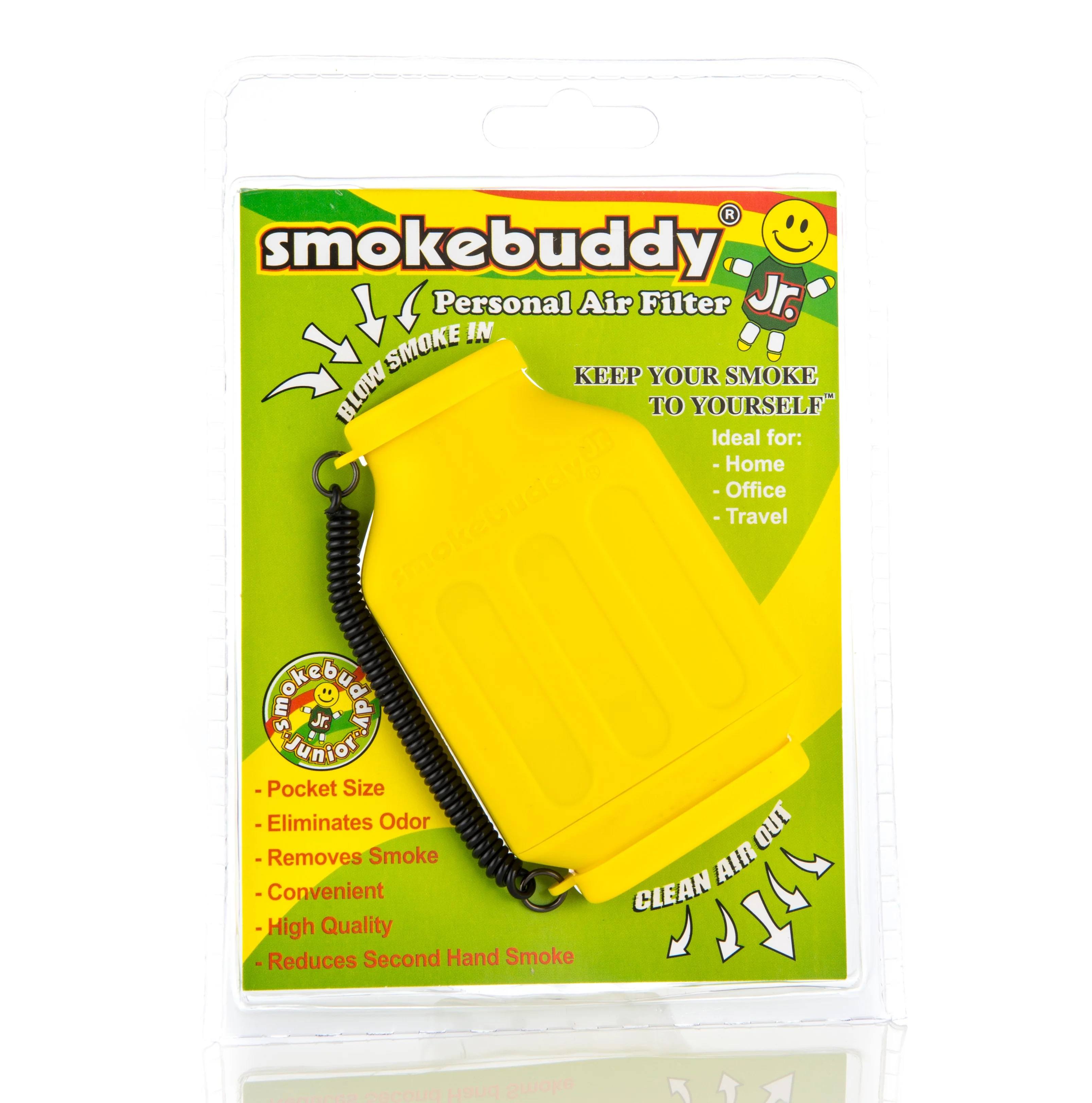 Yellow Smokebuddy Junior Personal Air Filter - Image 4